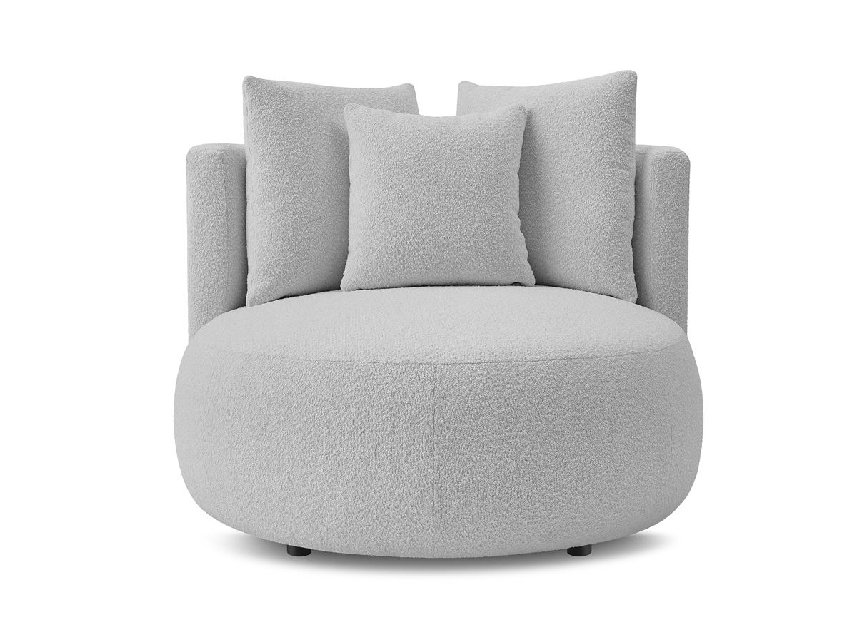 Fauteuil CESAR tissu bouclette