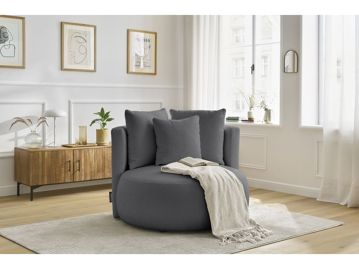 CESAR fauteuil in badstof