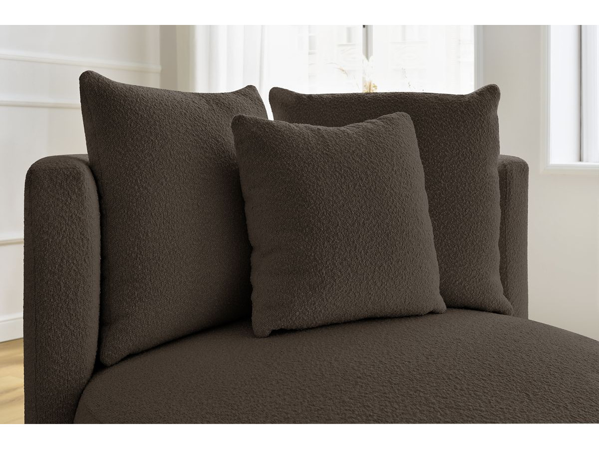 Fauteuil CESAR tissu bouclette