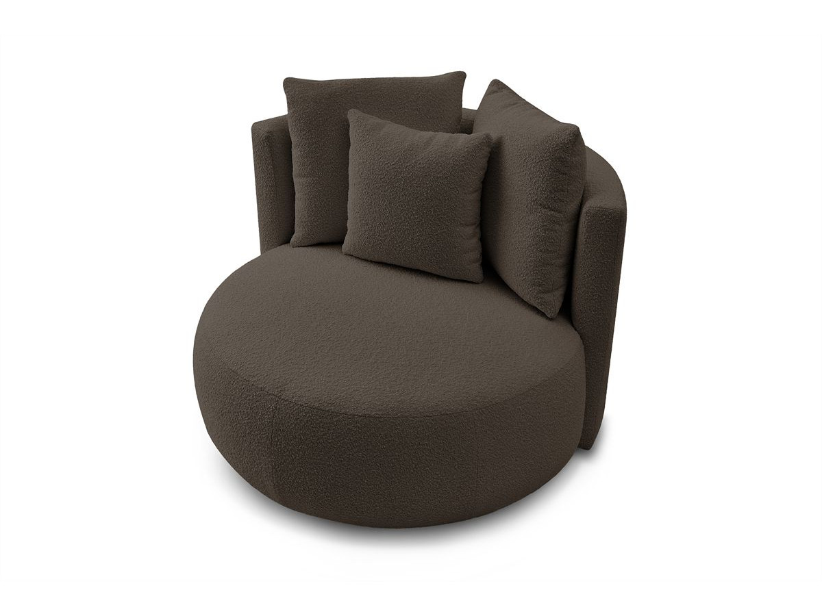 Fauteuil CESAR tissu bouclette
