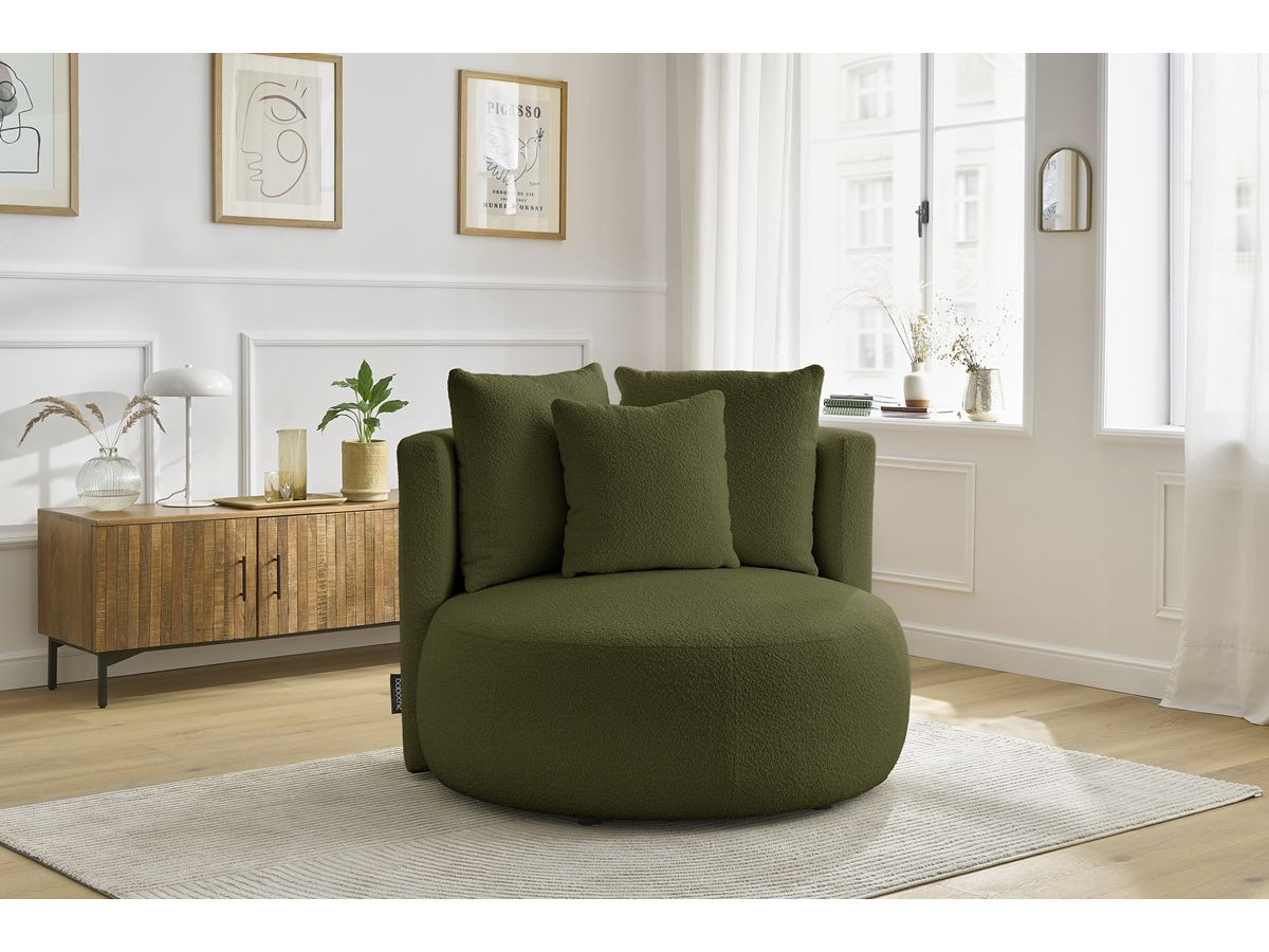 CESAR fauteuil in badstof