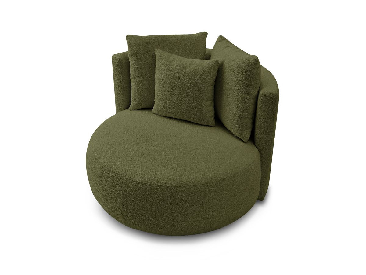 Fauteuil CESAR tissu bouclette
