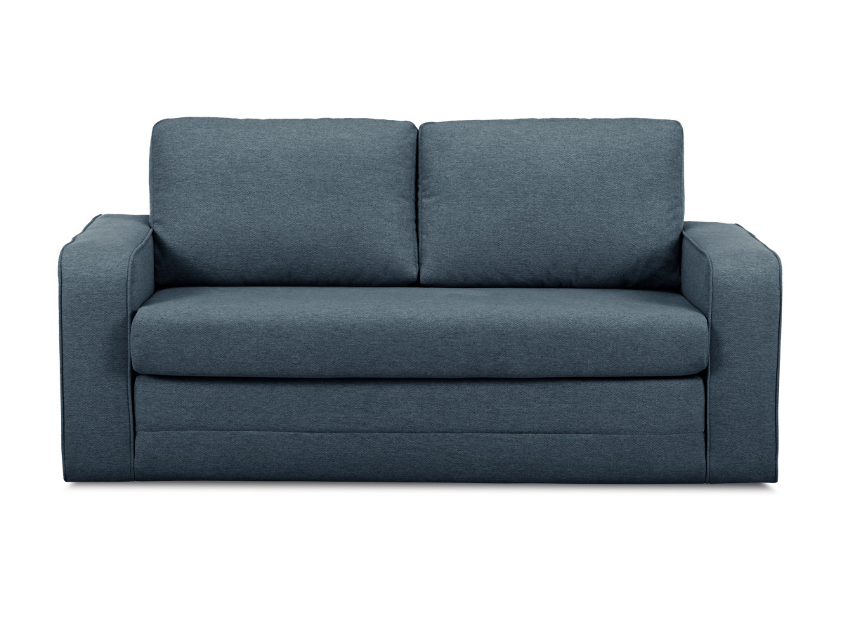 Canapé droit convertible déplimousse COME tissu chiné