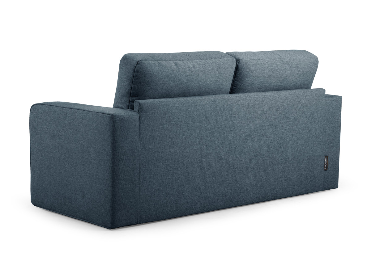 Canapé droit convertible déplimousse COME tissu chiné