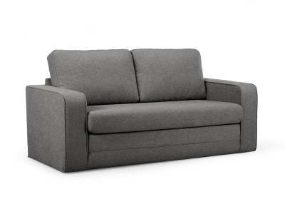 Canapé droit convertible déplimousse COME tissu chiné