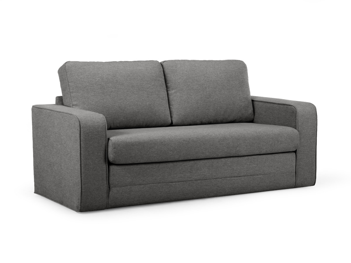 Canapé droit convertible déplimousse COME tissu chiné