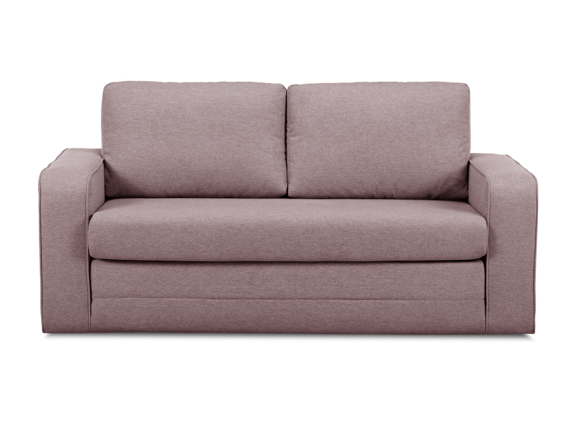 Canapé droit convertible déplimousse COME tissu chiné