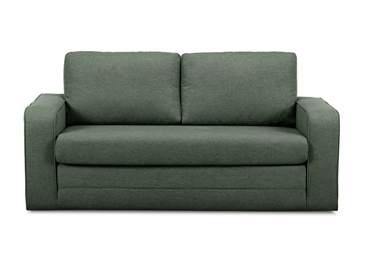 Canapé droit convertible déplimousse COME tissu chiné