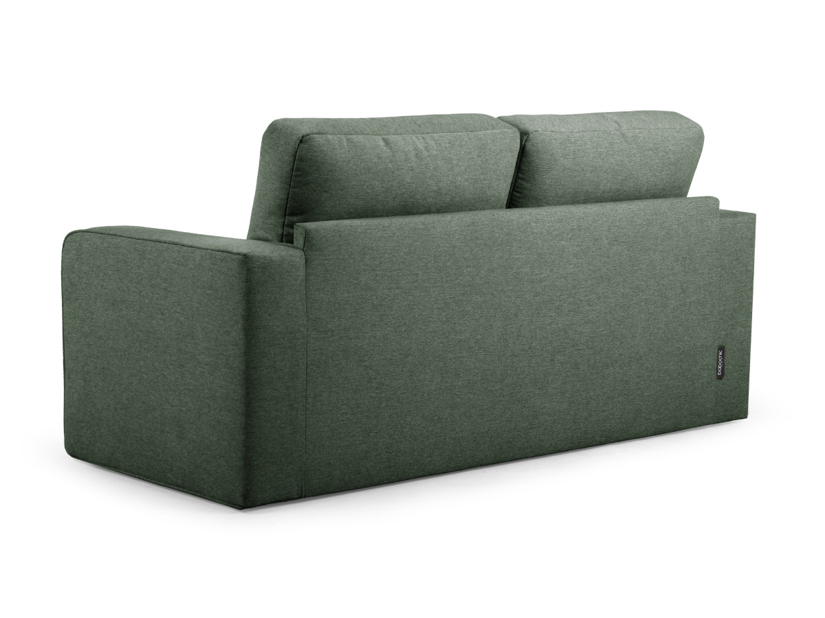 Canapé droit convertible déplimousse COME tissu chiné