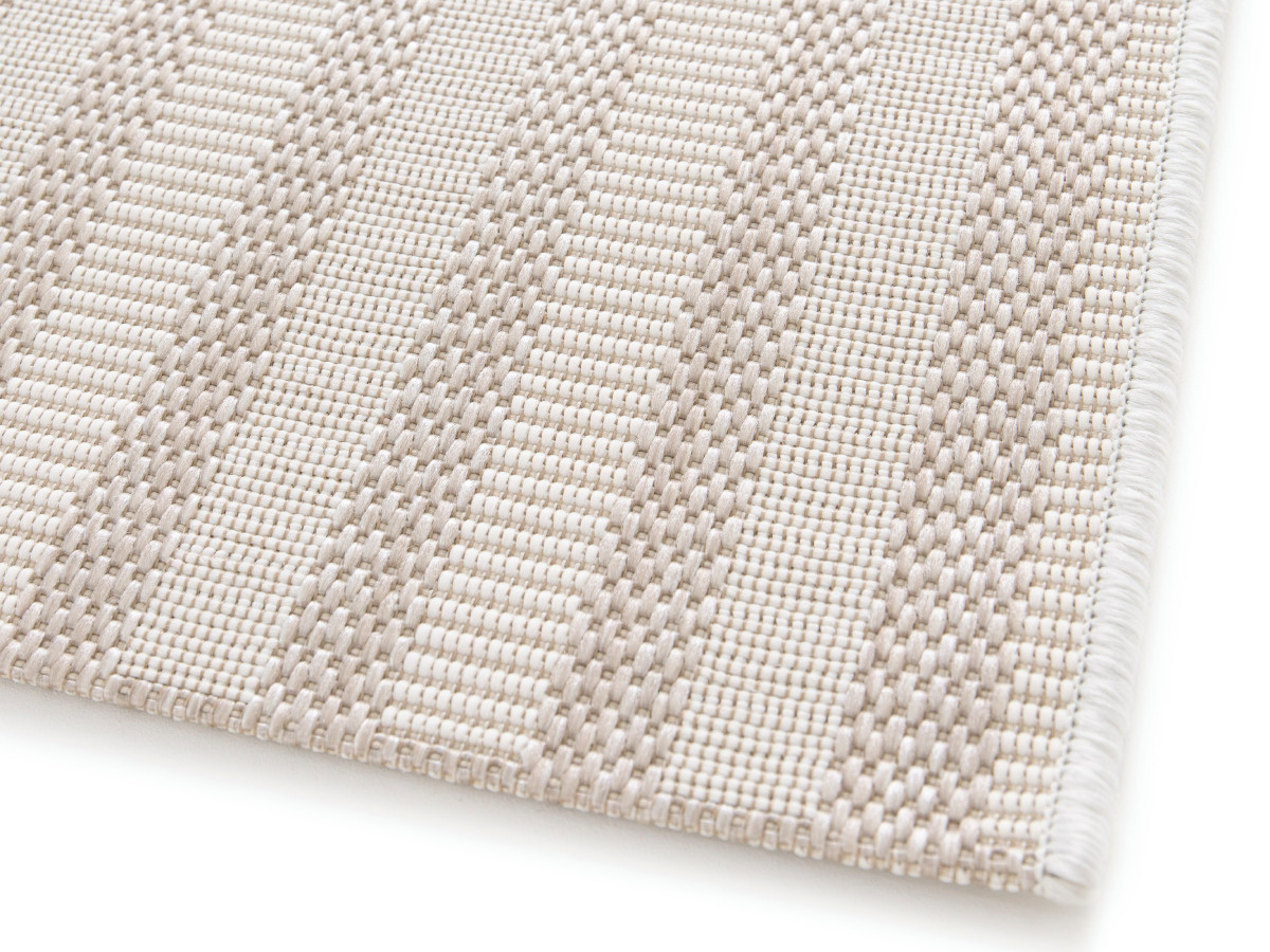 Tapis poils ras ANNIE motif abstrait