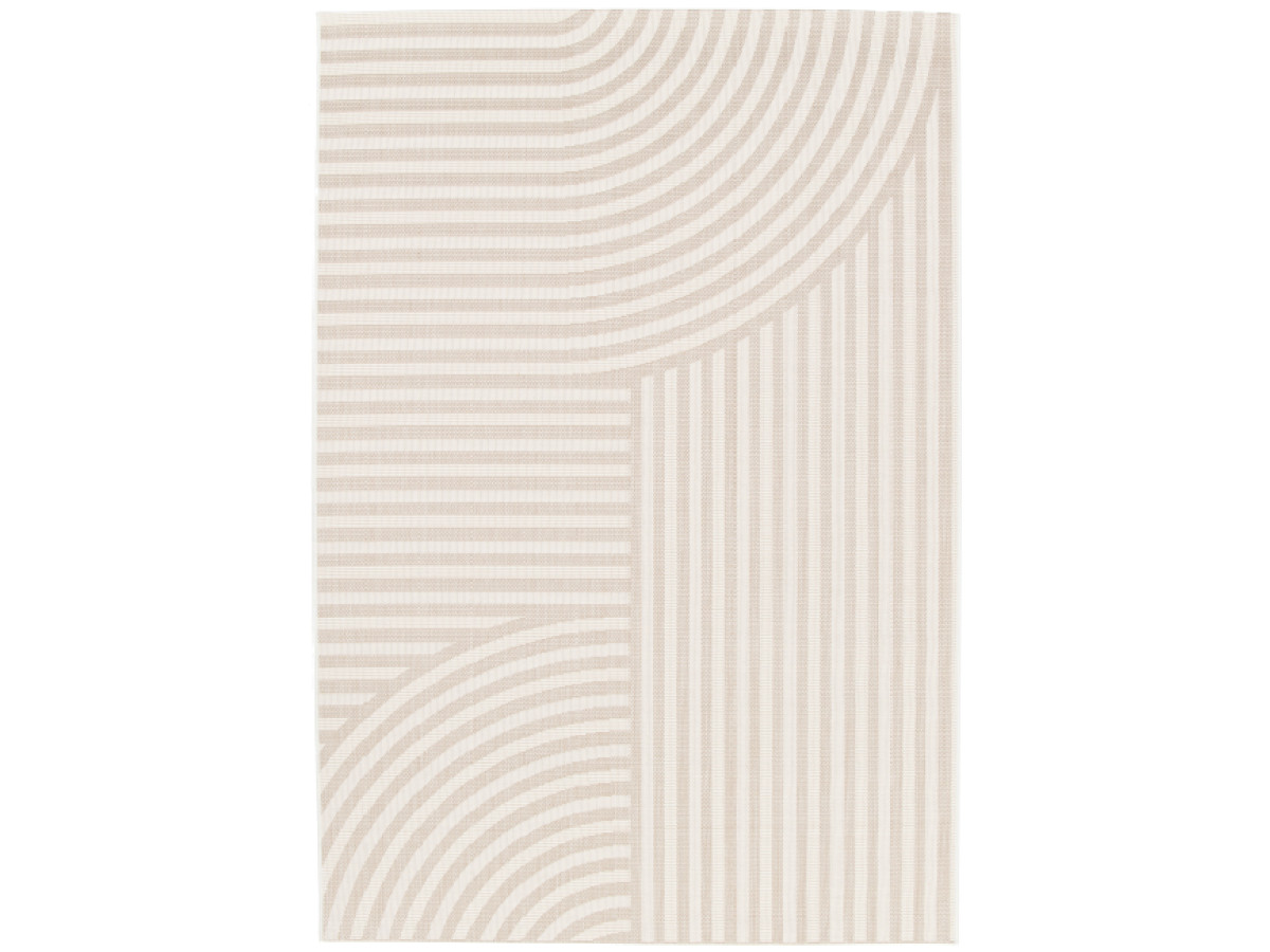 ANNIE laagpolig vloerkleed met abstract patroon