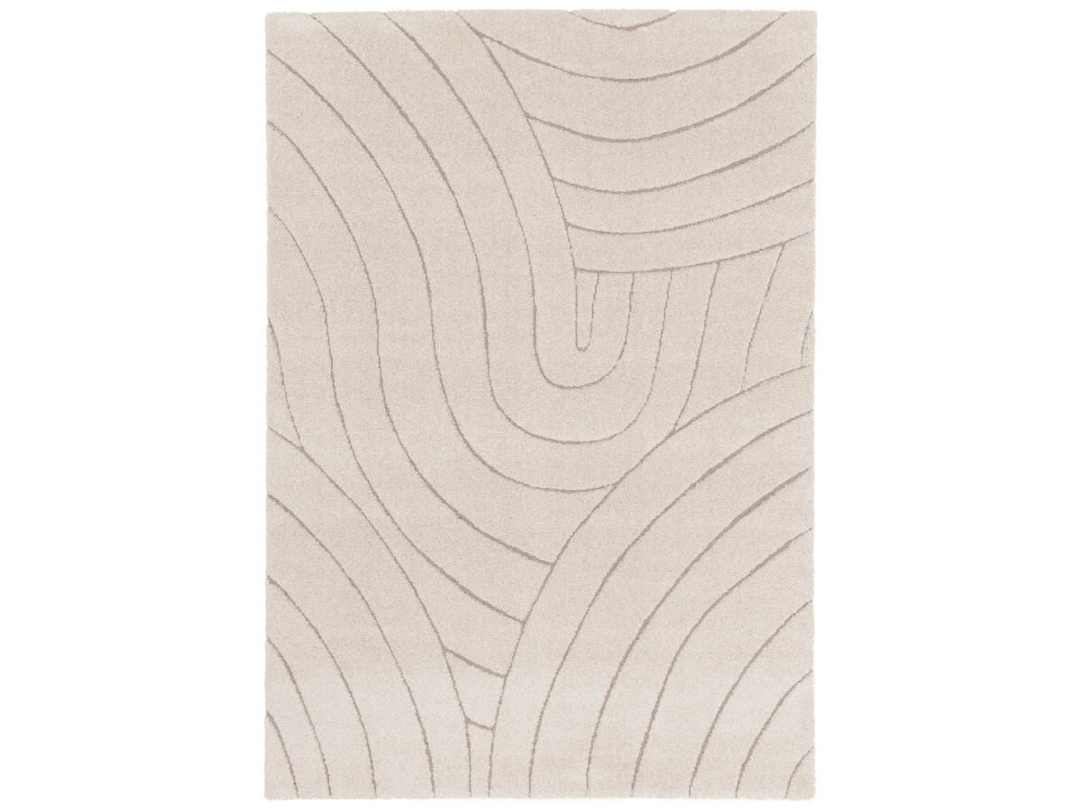 BENOIT laagpolig vloerkleed met abstract patroon