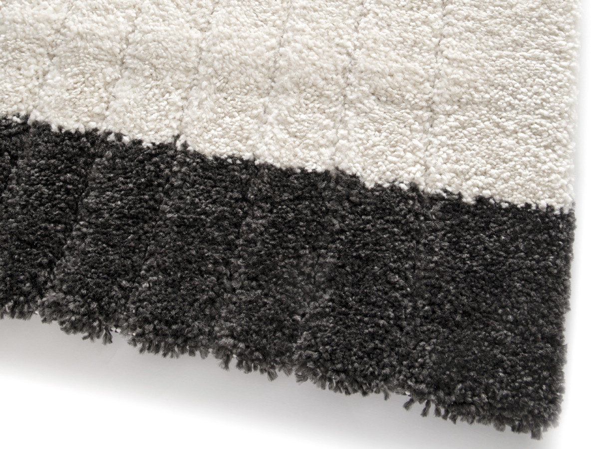 Tapis poils ras DENIS motif abstrait