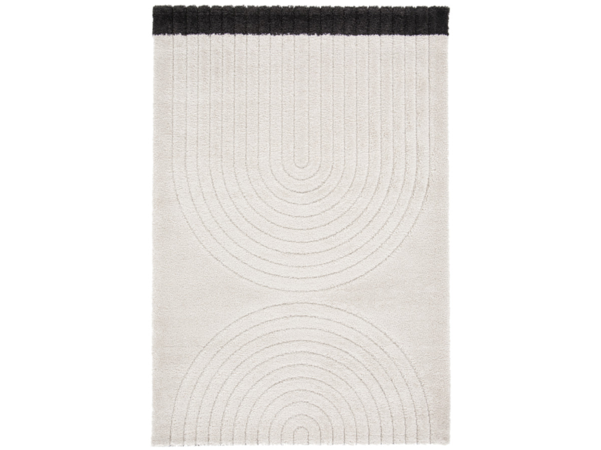 DENIS laagpolig vloerkleed met abstract patroon