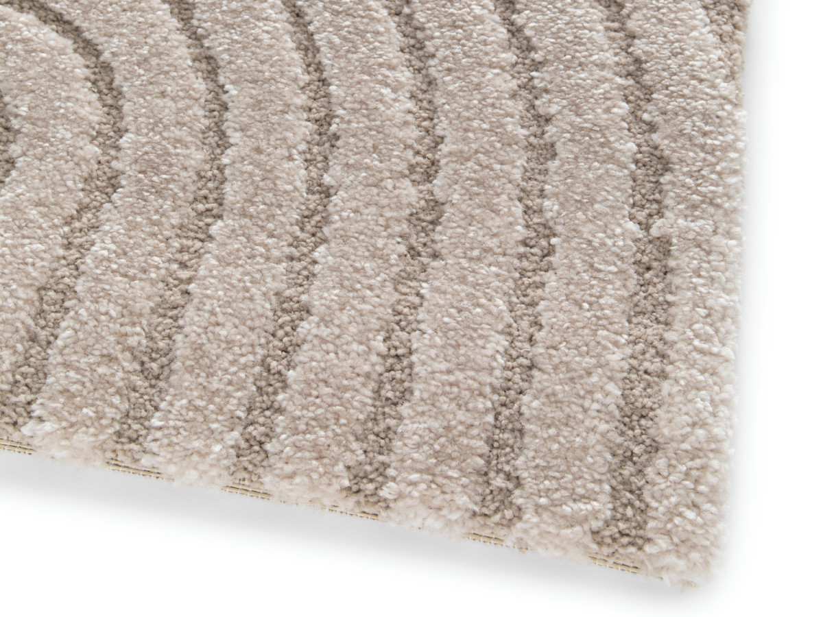 HERVE laagpolig vloerkleed met abstract patroon