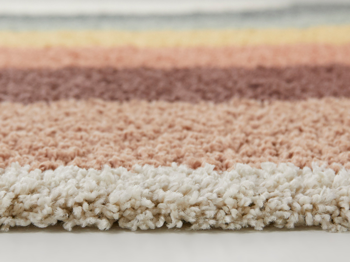 LILIA halfhoogpolig vloerkleed met abstract patroon