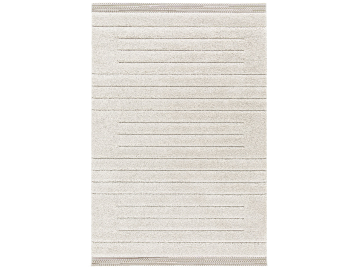 Tapis poils ras LUBIO motif graphique