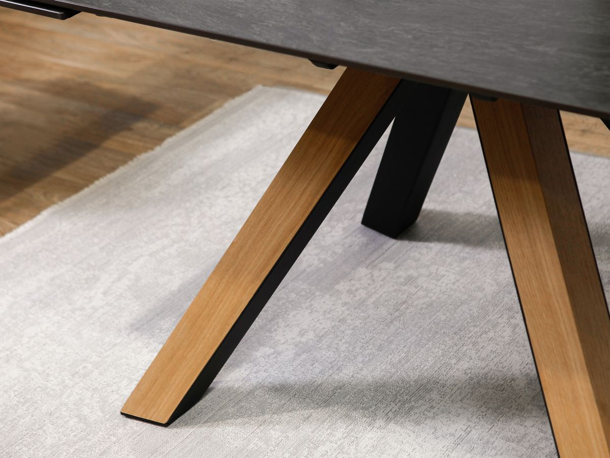 ZOLA uitschuifbare eettafel 160 tot 240 cm keramisch blad