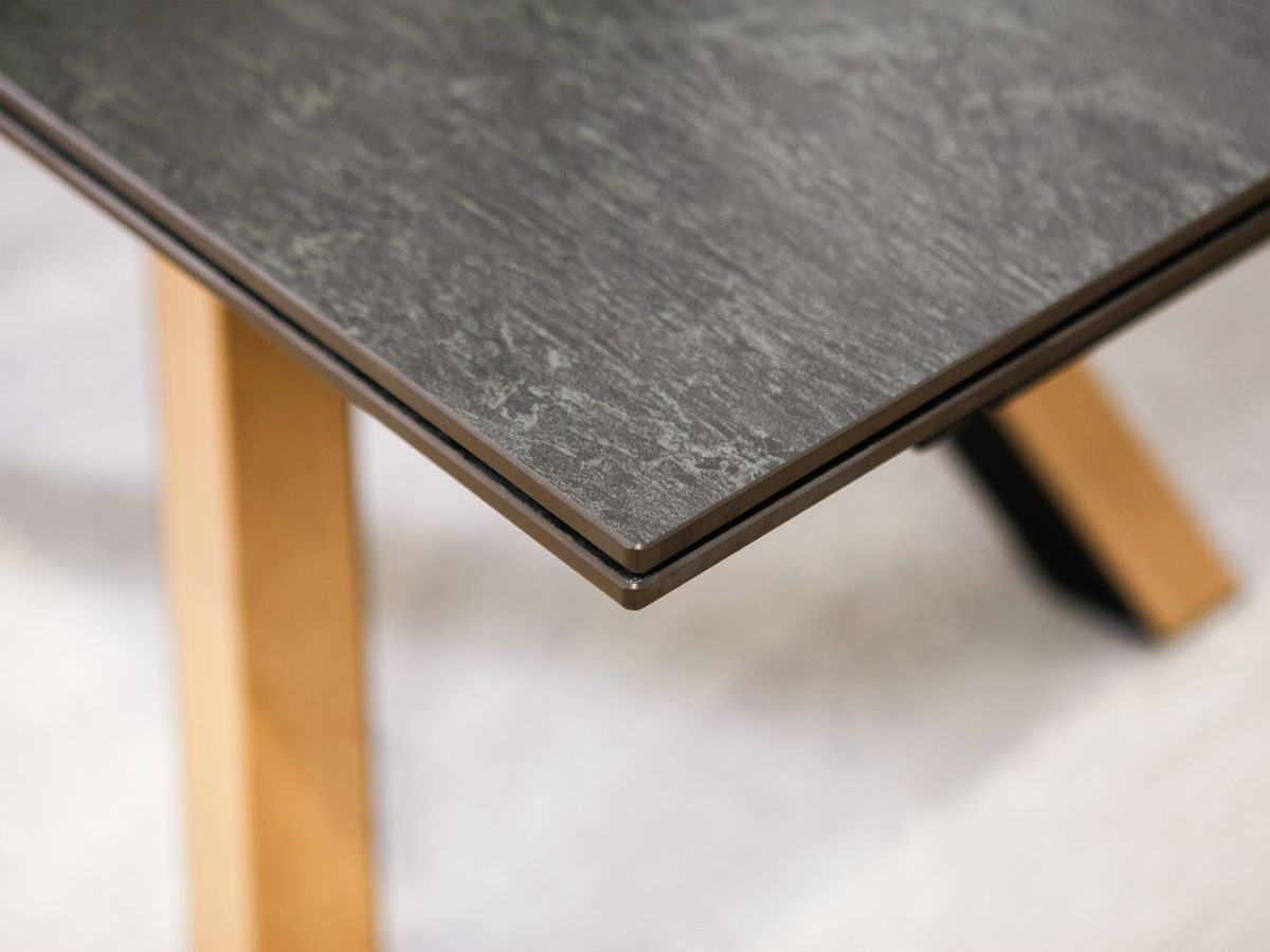 ZOLA uitschuifbare eettafel 160 tot 240 cm keramisch blad