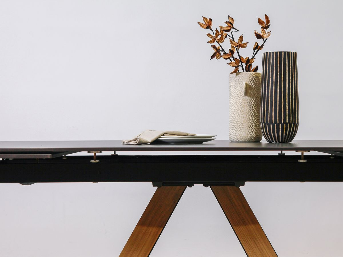 ZOLA uitschuifbare eettafel 160 tot 240 cm keramisch blad