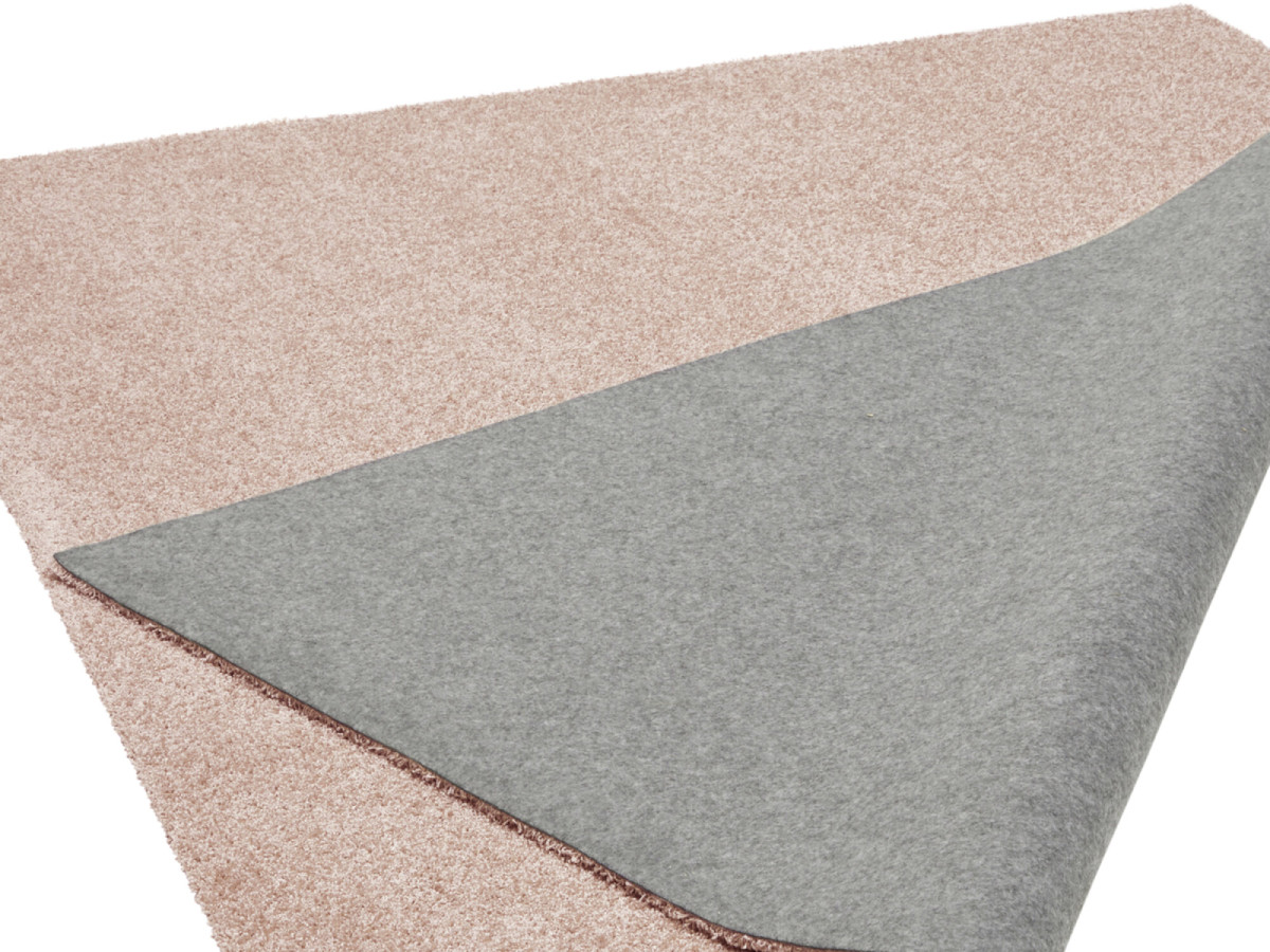 Wasbaar laagpolig vloerkleed MIREILLE effen