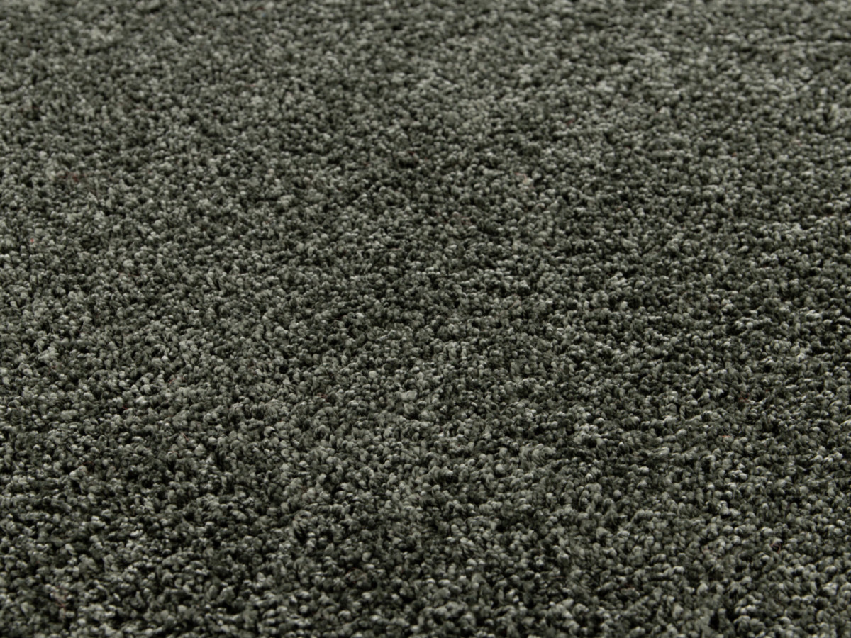 Tapis poils ras lavable MIREILLE uni vert — vue 6