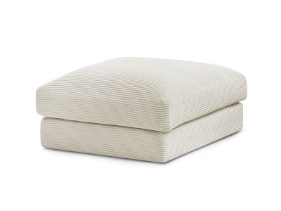 Pouf LEONARD velours côtelé