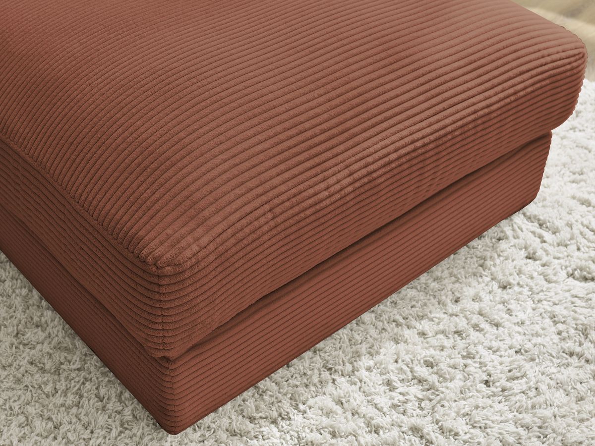 LEONARD corduroy poef