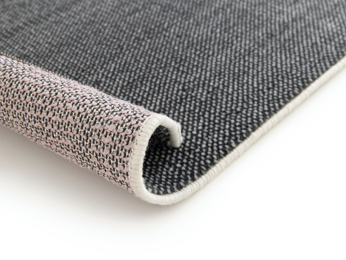 NICOLE laagpolig vloerkleed met abstract patroon