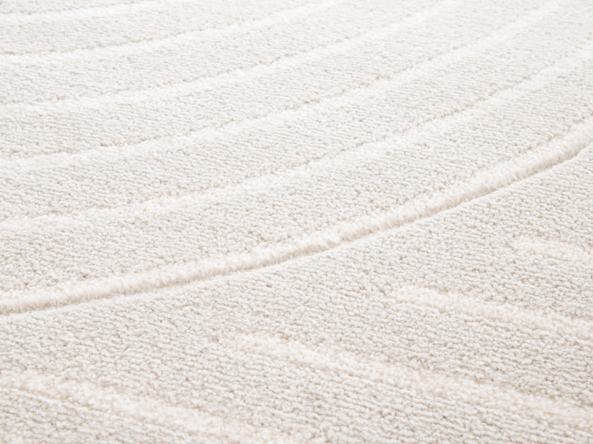 Tapis poils ras ODILE motif abstrait