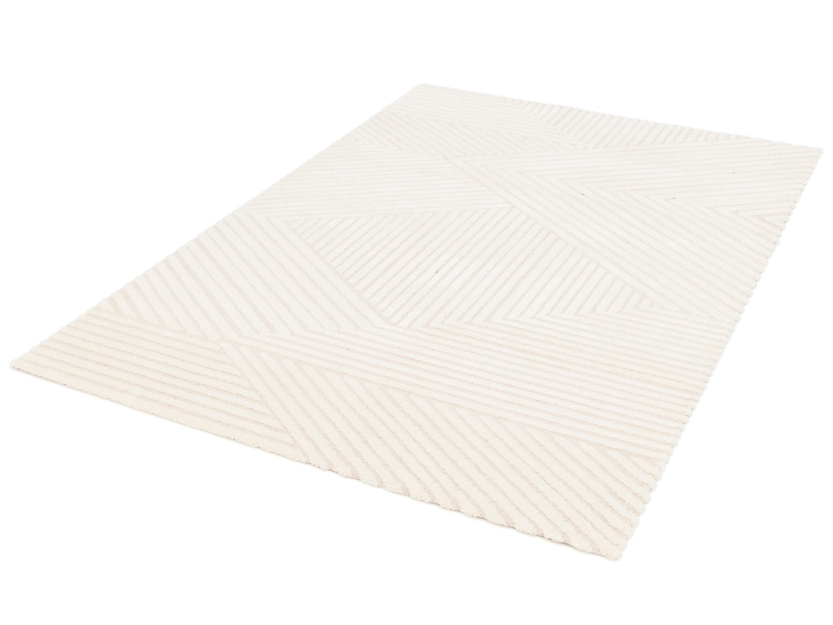 OLIVIER laagpolig vloerkleed met abstract patroon