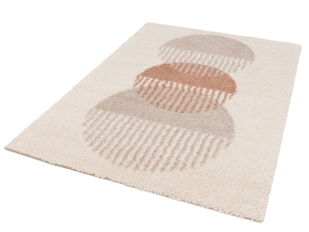 PASCALE laagpolig vloerkleed met abstract patroon