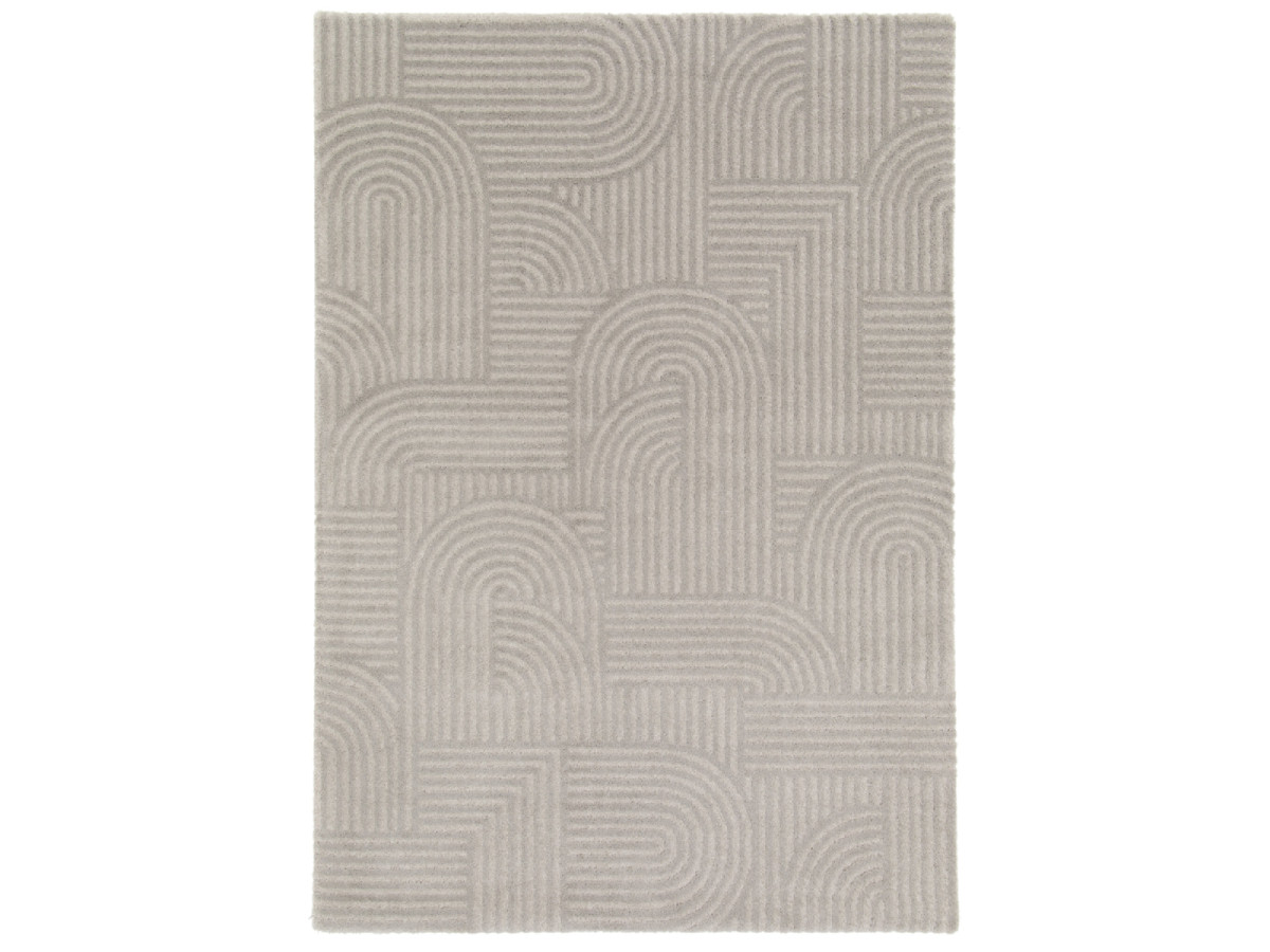 Tapis poils ras VALERIE motif abstrait