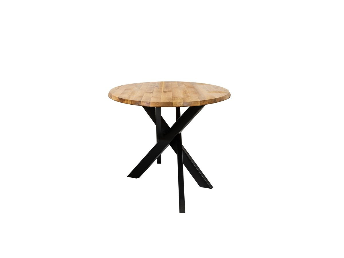 ADELE 200 cm ovale eettafel in massief eiken