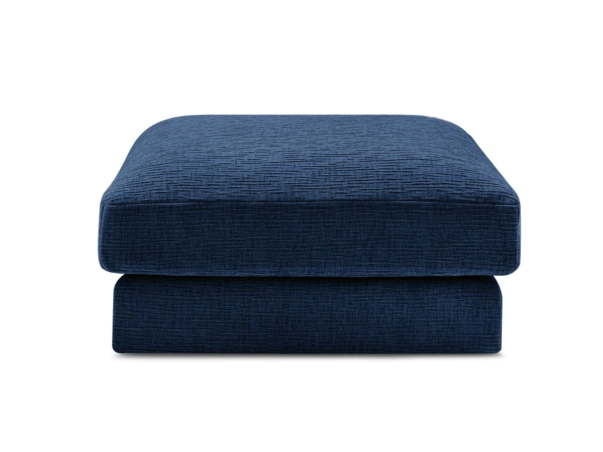 Pouf LEONARD tissu texturé