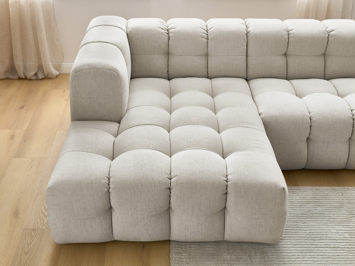 Canapé d'angle réversible CLOUD beige — vue 6