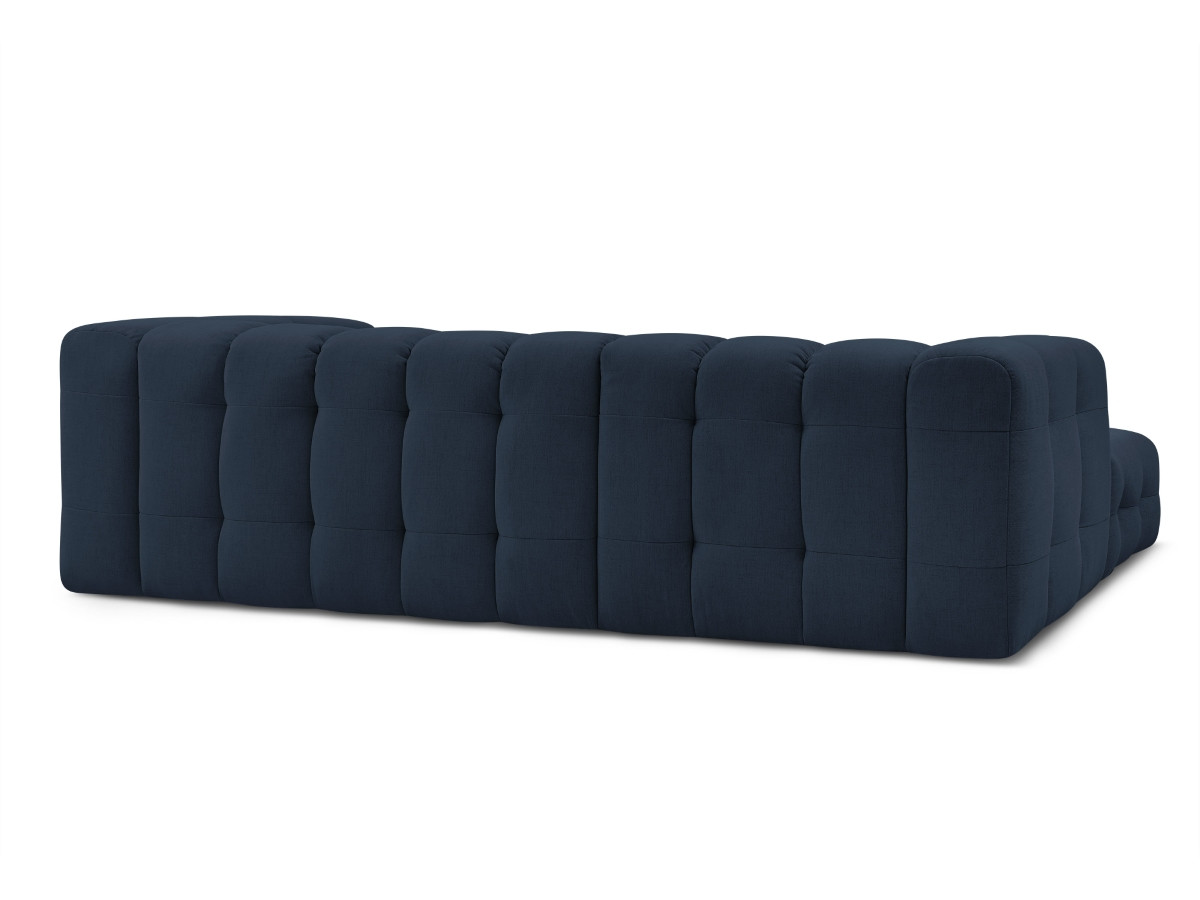 Canapé d'angle fixe CLOUD avec pouf
