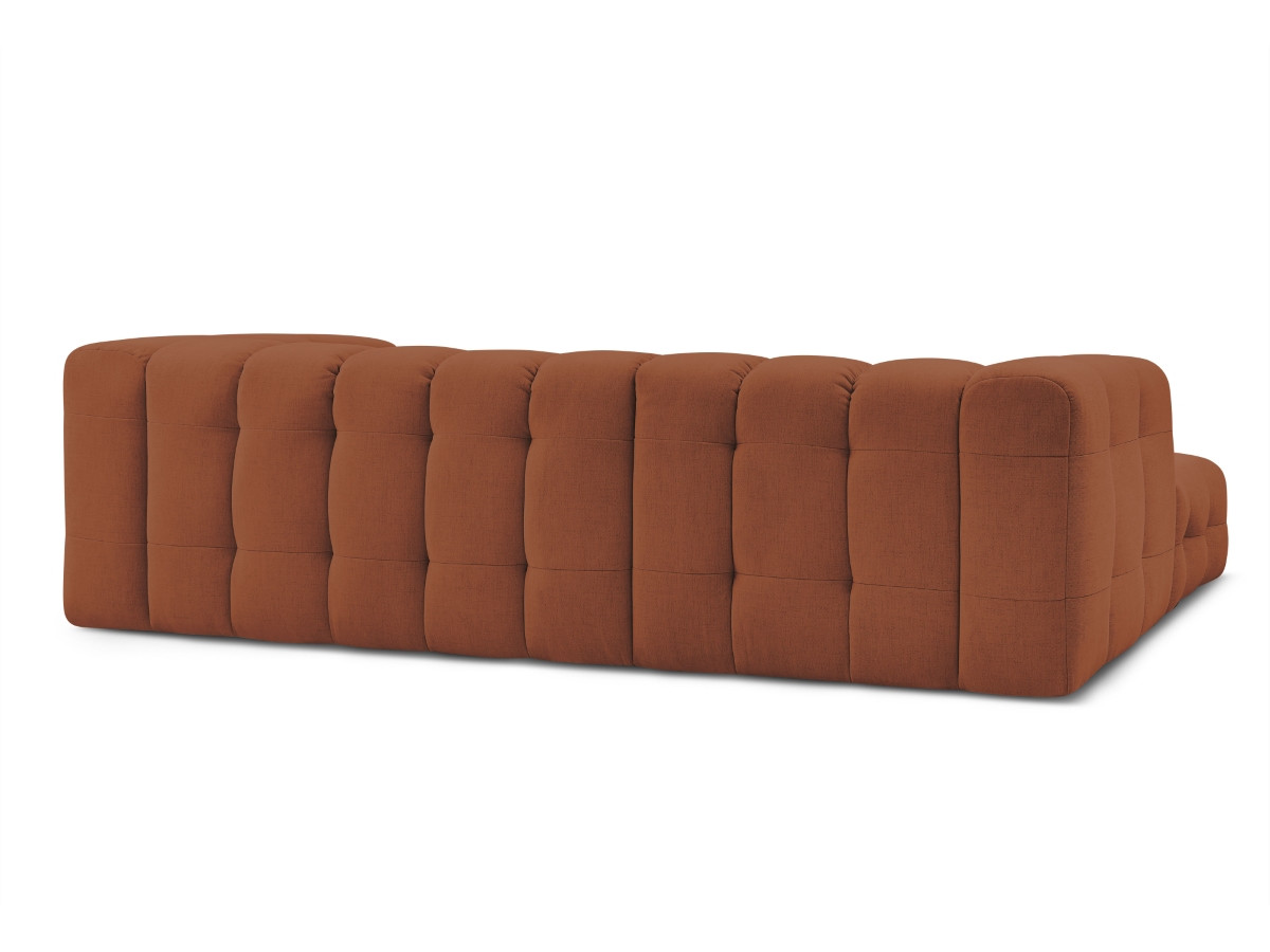 Canapé d'angle fixe CLOUD avec pouf