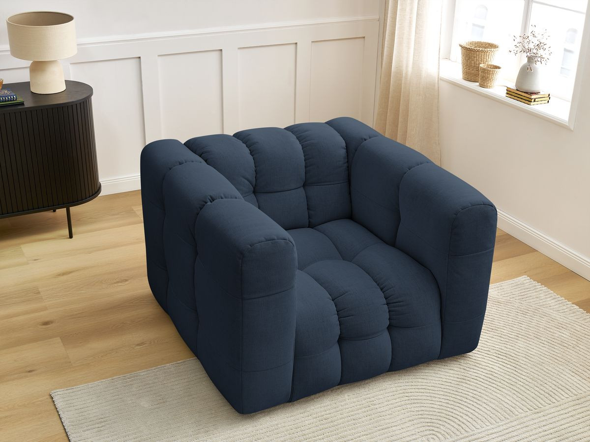 Fauteuil ULYSSE bleu foncé — vue 6