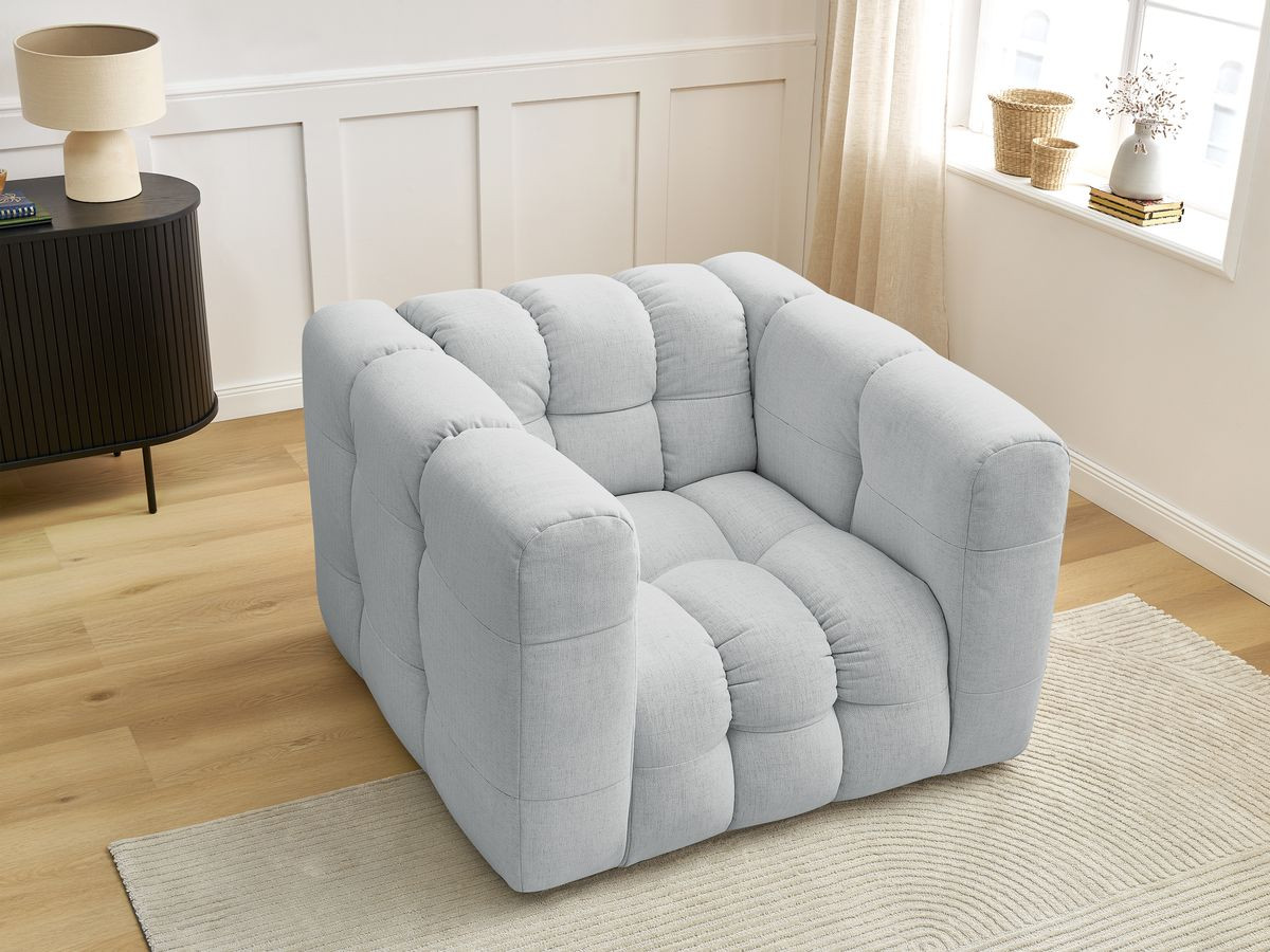 Fauteuil ULYSSE gris clair — vue 6