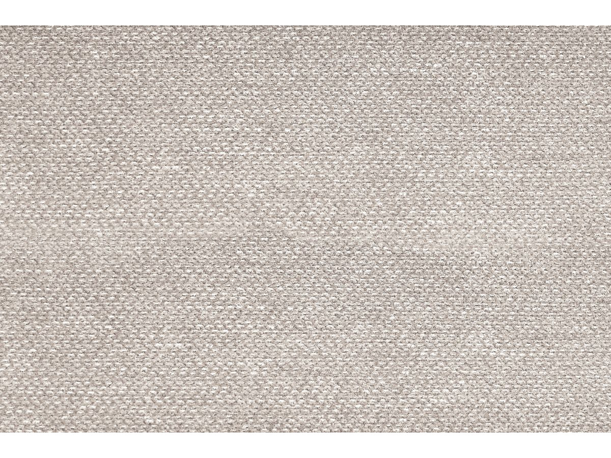 Canapé d'angle fixe EVEREST tissu chiné - Orange - Angle droit - 10 coussins