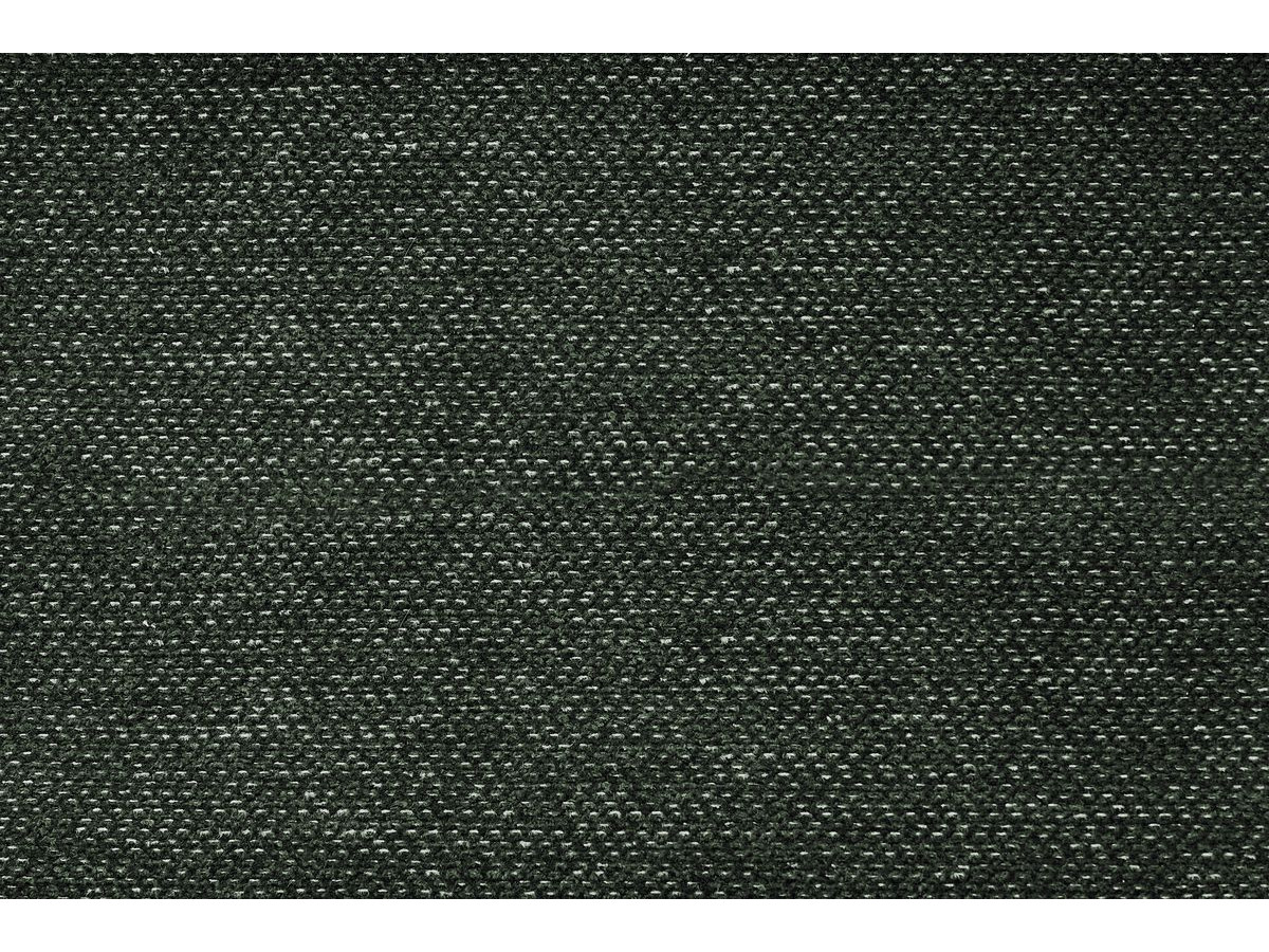 Canapé d'angle fixe EVEREST tissu chiné - Orange - Angle droit - 10 coussins