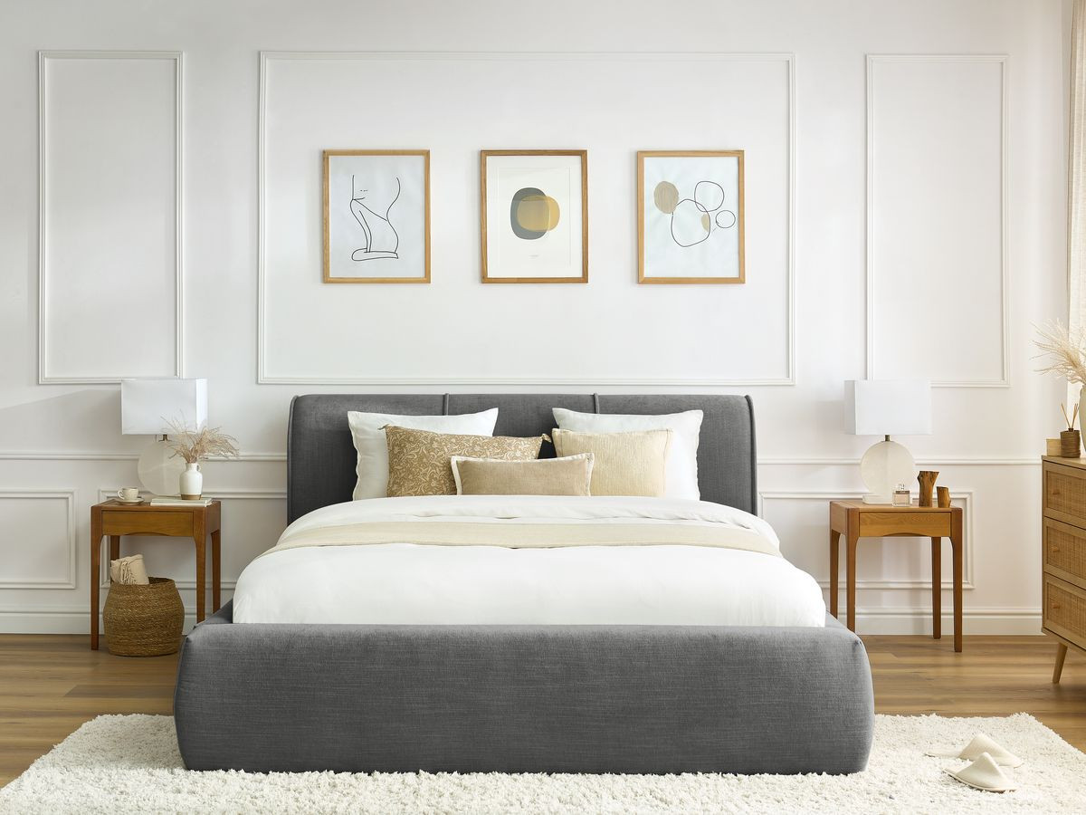 Lit coffre VERNON gris foncé — vue 5