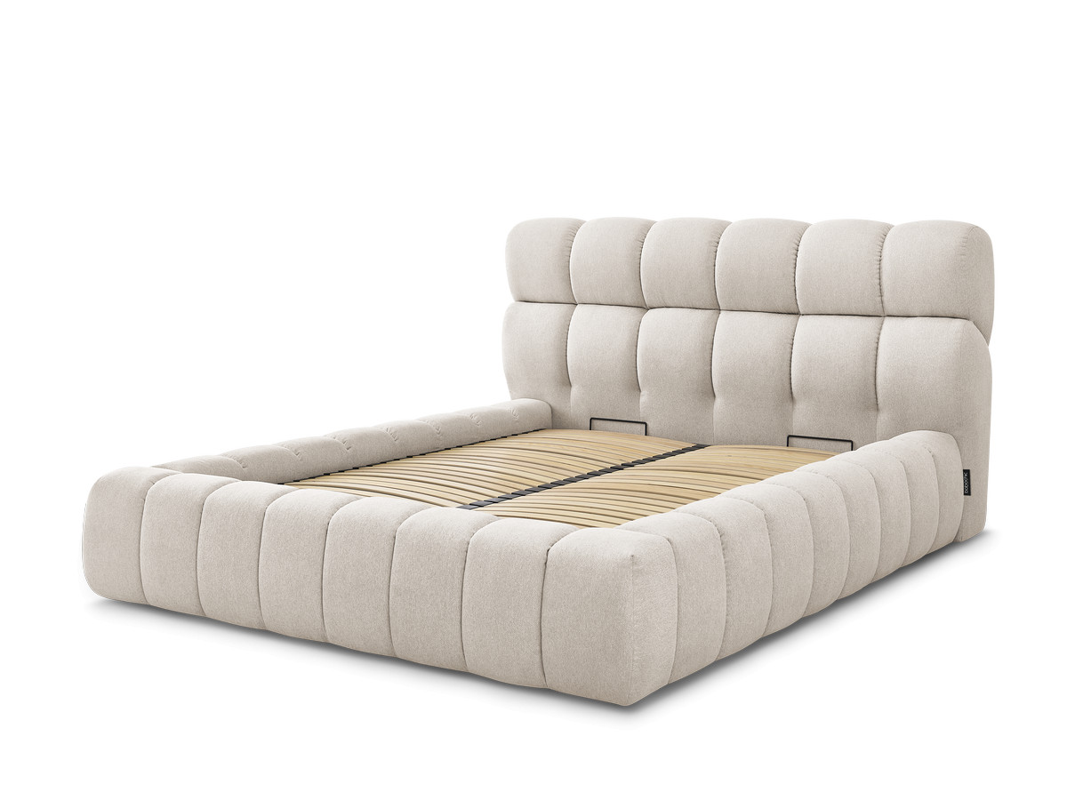 MONT-BLANC opbergbed in gladde stof