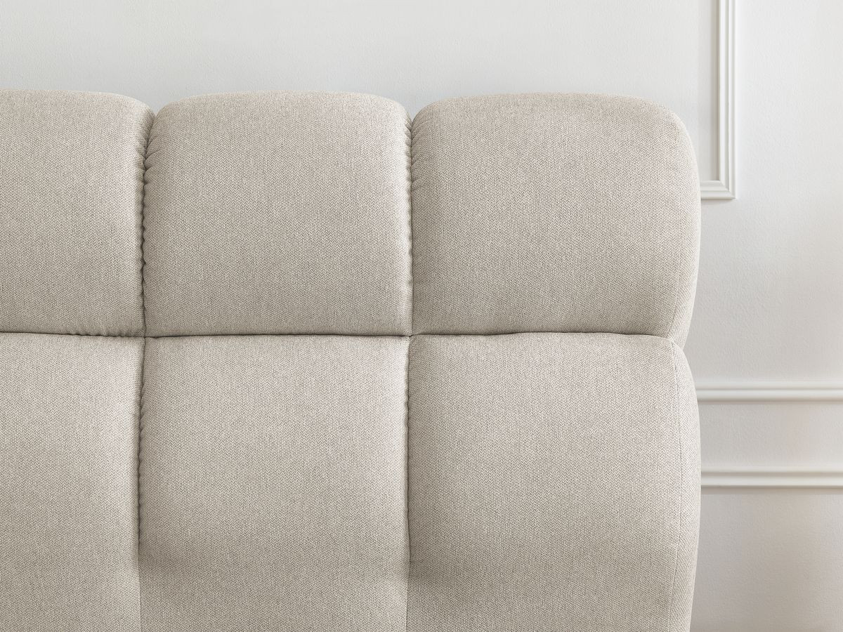 MONT-BLANC opbergbed in gladde stof