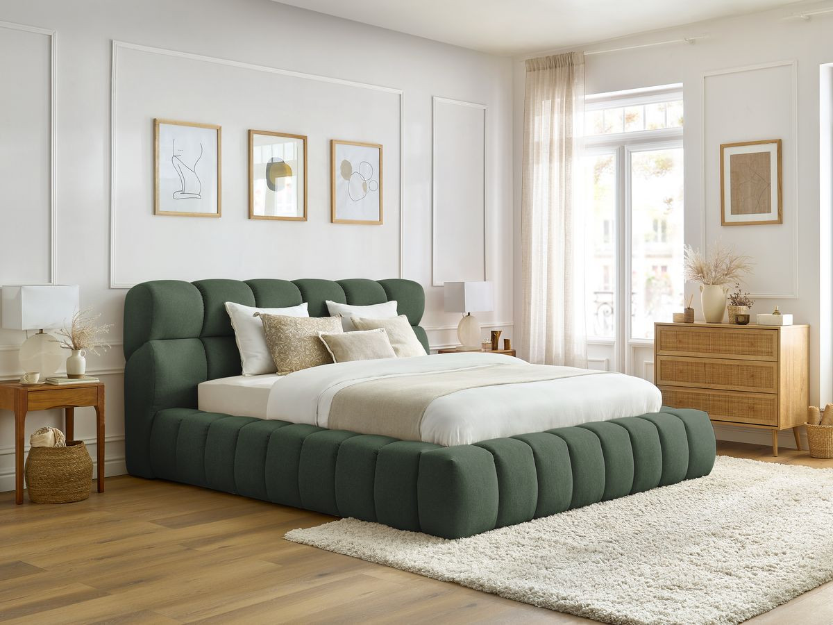 MONT-BLANC opbergbed in gladde stof