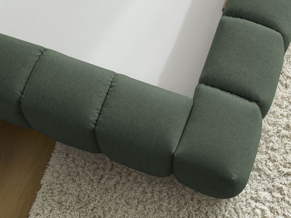 MONT-BLANC opbergbed in gladde stof