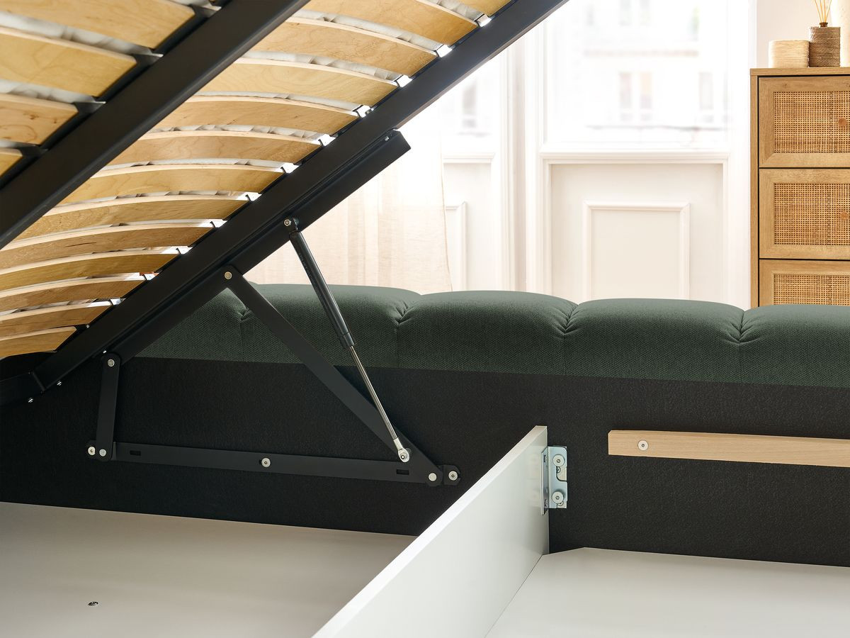 MONT-BLANC opbergbed in gladde stof