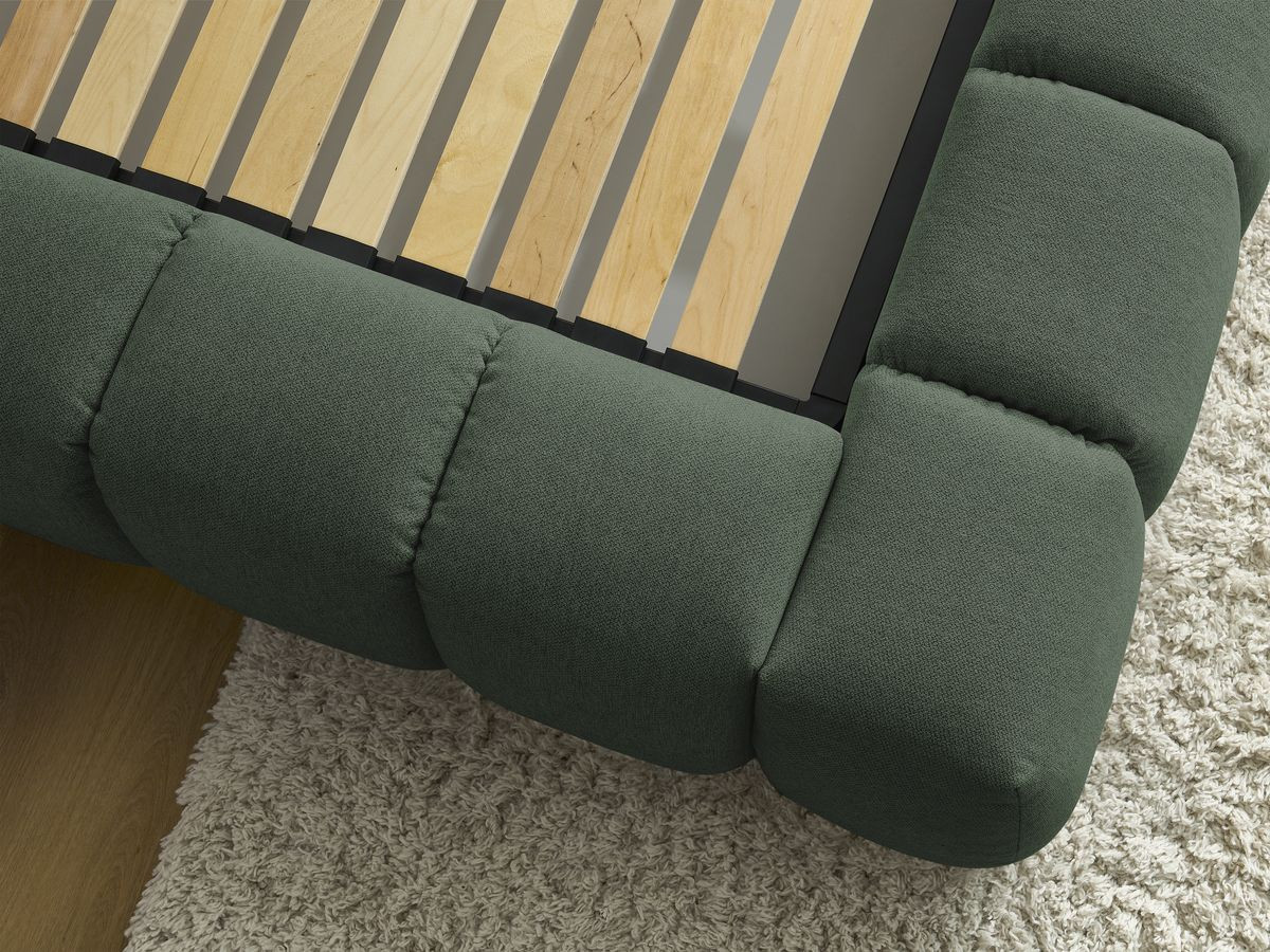 MONT-BLANC opbergbed in gladde stof