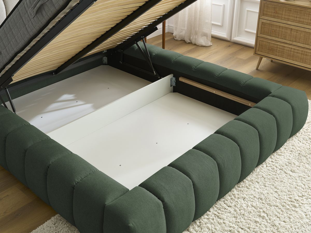 MONT-BLANC opbergbed in gladde stof